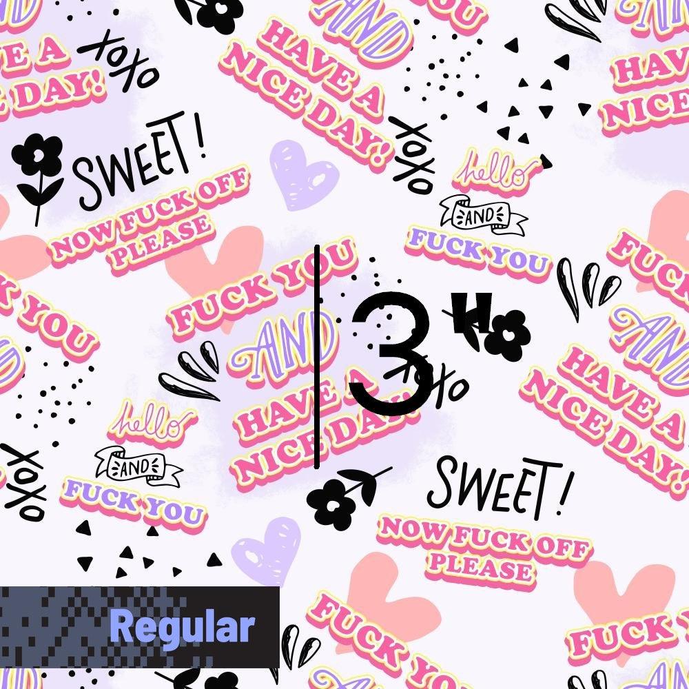Profanity Fabric - 219